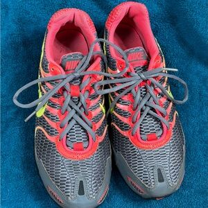 Nike Women’s Air Max Torch 4 Grey Pink Green Running Shoes Size 10